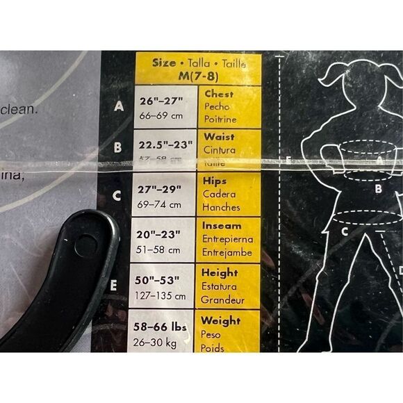 - Disney Alice in wonderland costume size m 7-8 - Picture 3 of 4